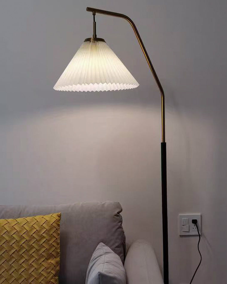 WOMO Pleated Hanging Floor Lamp-WM7066