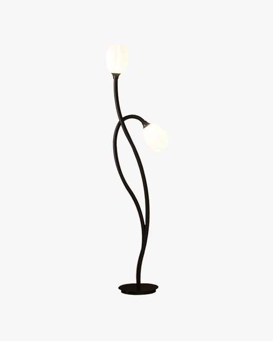 WOMO 2-bulb Flower Floor Lamp-WM7070