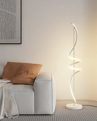 WOMO Dimmable Spiral Floor Lamp-WM7073