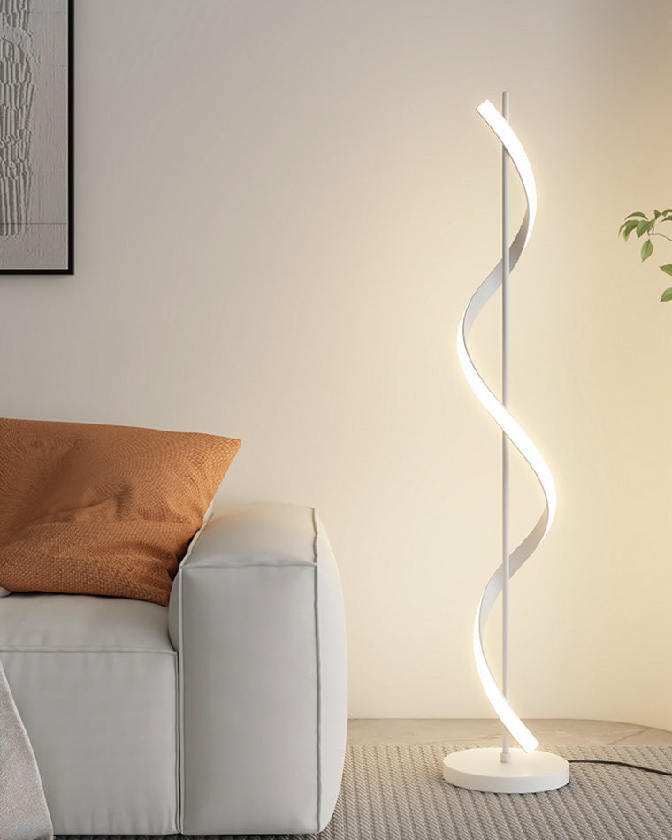 WOMO Dimmable Spiral Floor Lamp-WM7073