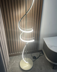 WOMO Dimmable Spiral Floor Lamp-WM7073