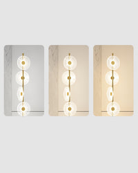 WOMO Multi-light Dimmable Floor Lamp with Remote-WM7075