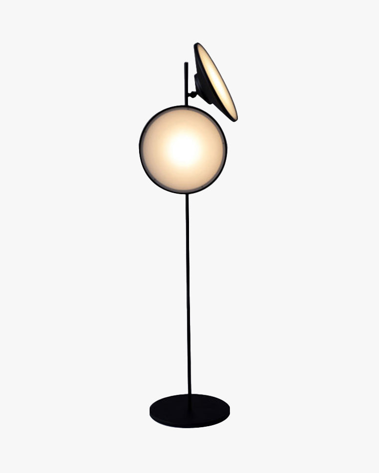 WOMO 2-bulb Moons Reading Floor Lamp-WM7076