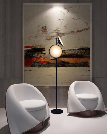 WOMO 2-bulb Moons Reading Floor Lamp-WM7076