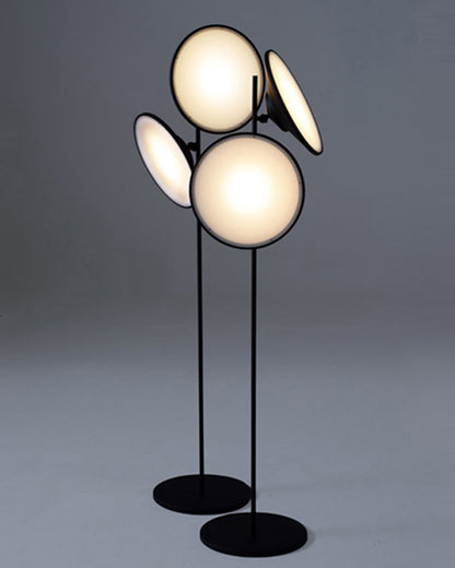 WOMO 2-bulb Moons Reading Floor Lamp-WM7076