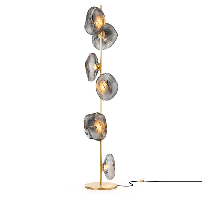 WOMO Blown Glass Floor Lamp-WM7082