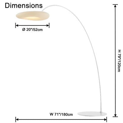 WOMO Cloud Arc Floor Lamp-WM7084