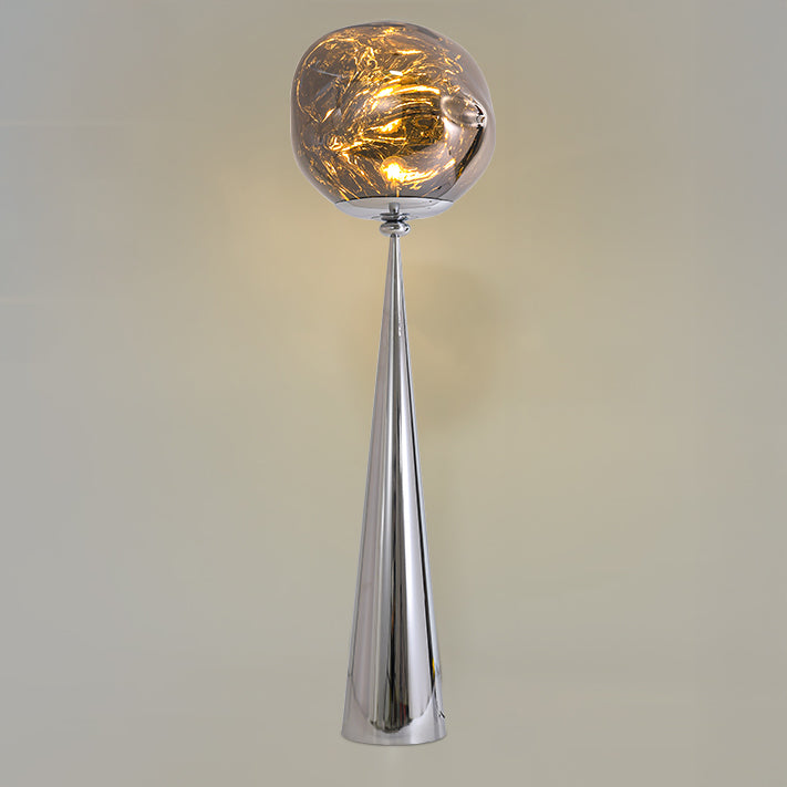 WOMO Lava Globe Floor Lamp-WM7085