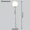 WOMO Colorful Globe Floor Lamp-WM7087 thumbnail