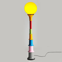 WOMO Colorful Globe Floor Lamp-WM7087