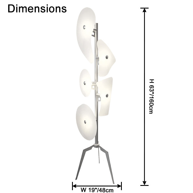 WOMO Post Modern Tripod Floor Lamp-WM7088