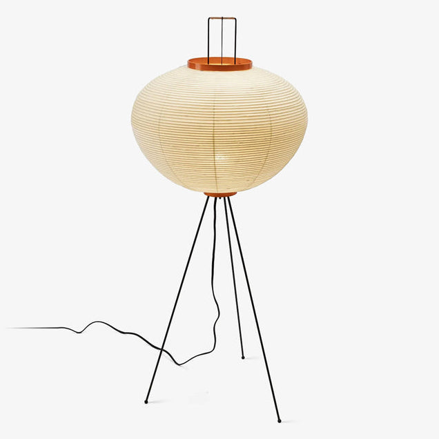 WOMO Lantern Tripod Fabric Floor Lamp-WM7090