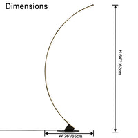 WOMO Arc LED Floor Lamp-WM7093