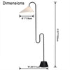WOMO Fabric Gooseneck Floor Lamp-WM7096 thumbnail