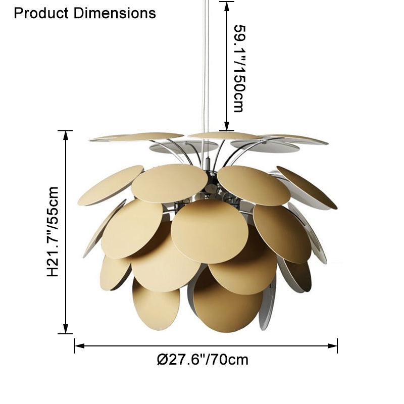 WOMO Pinecone Pendant Light-WM2388