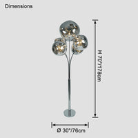 WOMO Melt Lava Tree Floor Lamp-WM7116