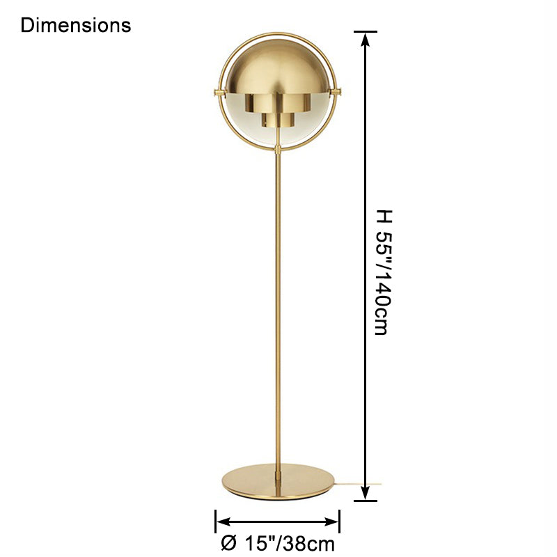 WOMO Unique Adjustable Floor Lamp-WM7117