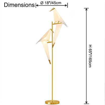 WOMO Origami Bird Floor Lamp-WM7118