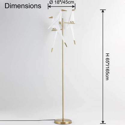 WOMO Origami Bird Floor Lamp-WM7118