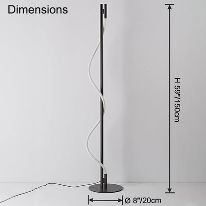 WOMO Skinny Tube Led Floor Lamp-WM7123