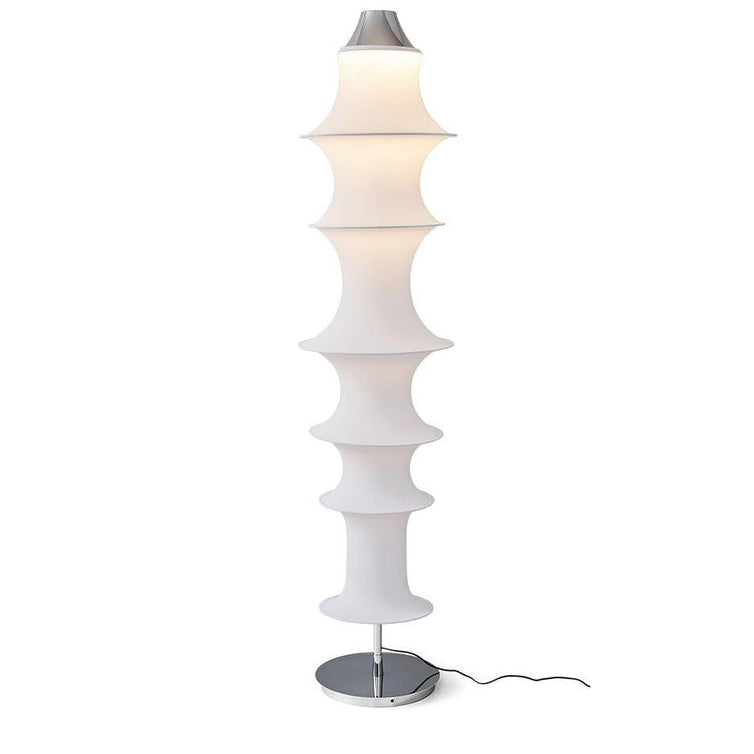 WOMO Column Silk Floor Lamp-WM7125