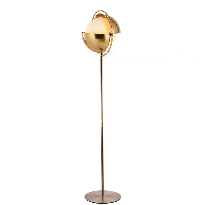 WOMO Glass Globe Floor Lamp-WM7134