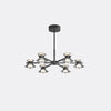 WOMO 6/8/10 Light Black Brass Chandelier-WM2226 thumbnail