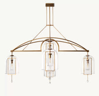 WOMO Bell Glass Chandelier - Fulcrum