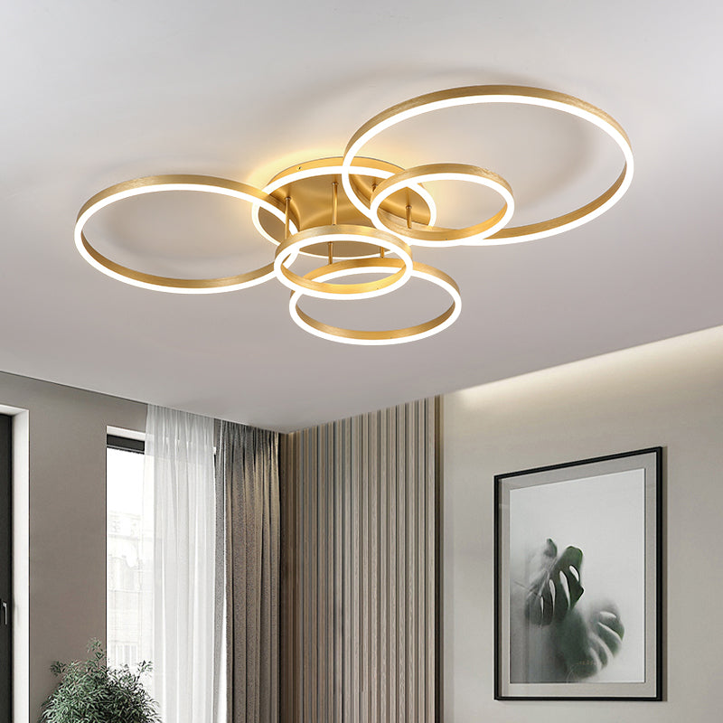 WOMO Circular LED Flush Mount Ceiling Light-WM1032