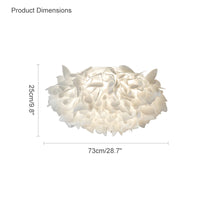 WOMO Pedal Flush Mount Ceiling Light-WM1039