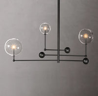 WOMO Sputnik Globe Glass Chandelier - Mobile