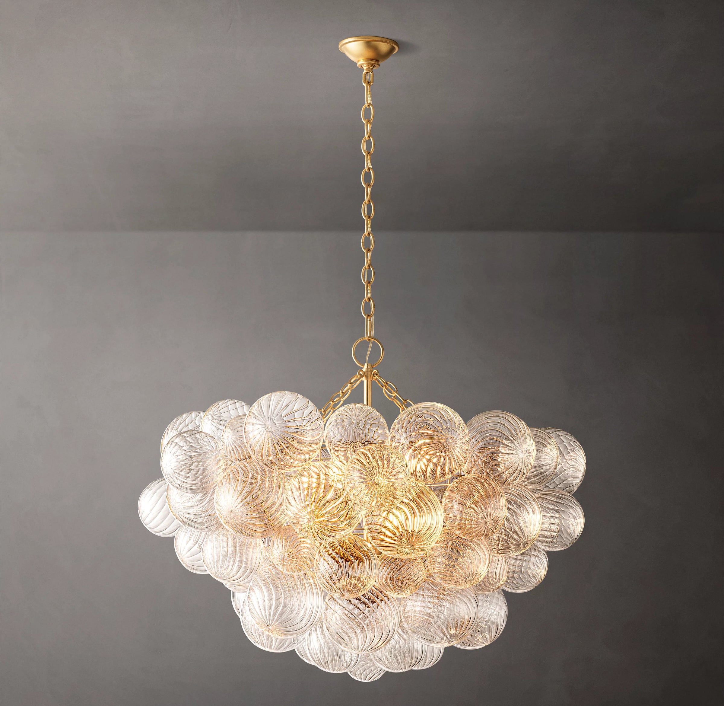 WOMO Glass bubble Chandelier - Talia