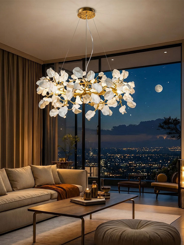 WOMO Gingko Branch Chandelier-WM3352