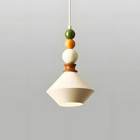 WOMO Mid‑Century Colorful Bead Pendant Light-WM3239