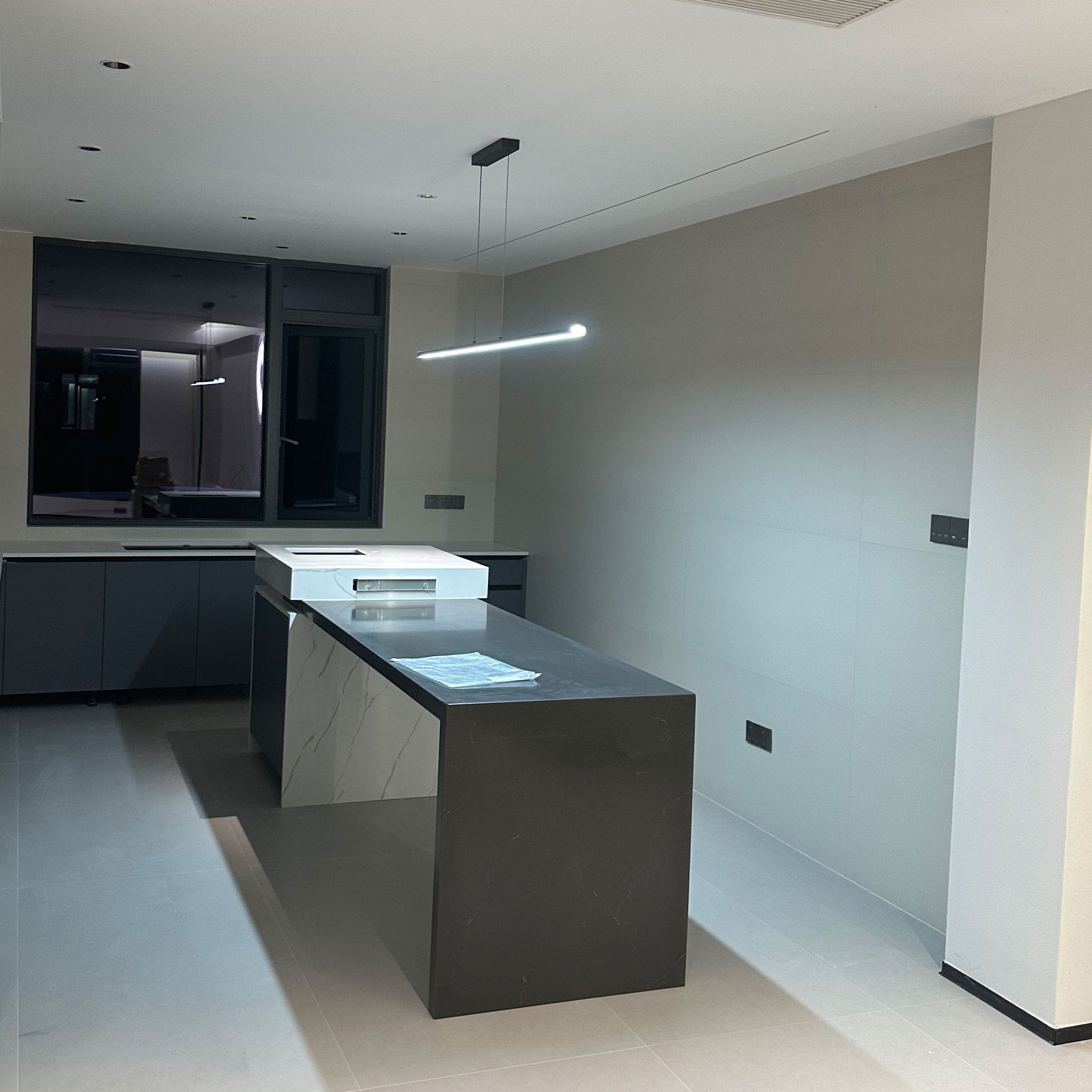 WOMO Extra Long Linear Pendant Light-WM2011