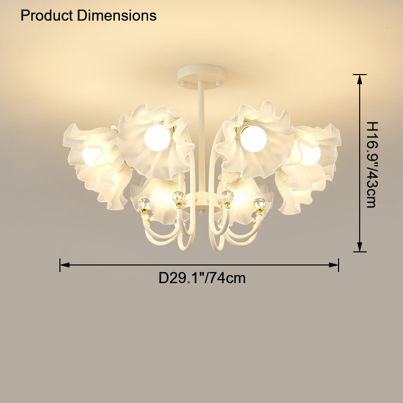 WOMO Flower Dining Room Chandelier-WM2284