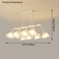WOMO Lily Linear Chandelier-WM2283