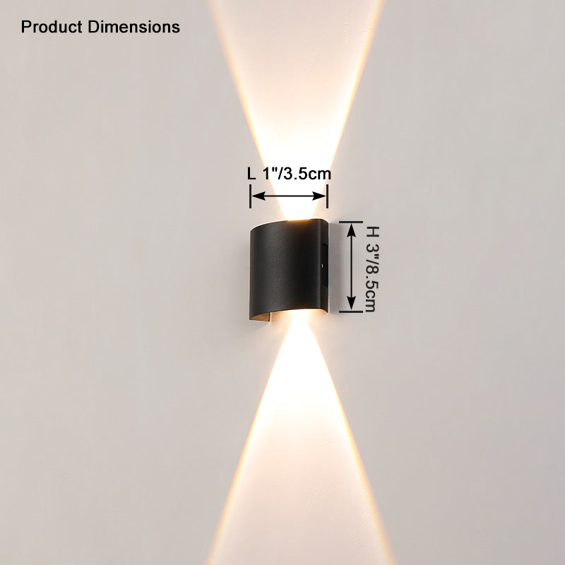 WOMO Outdoor Up Down Wall Light-WM9084