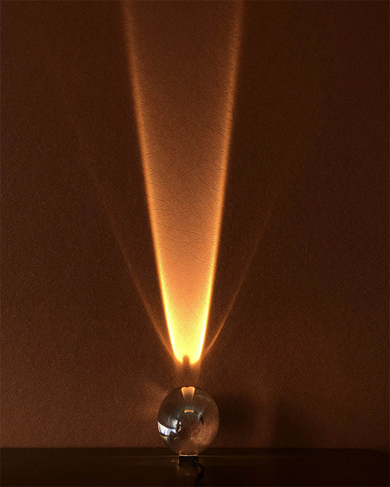 WOMO Star Projector Glass Table Lamp-WM8000