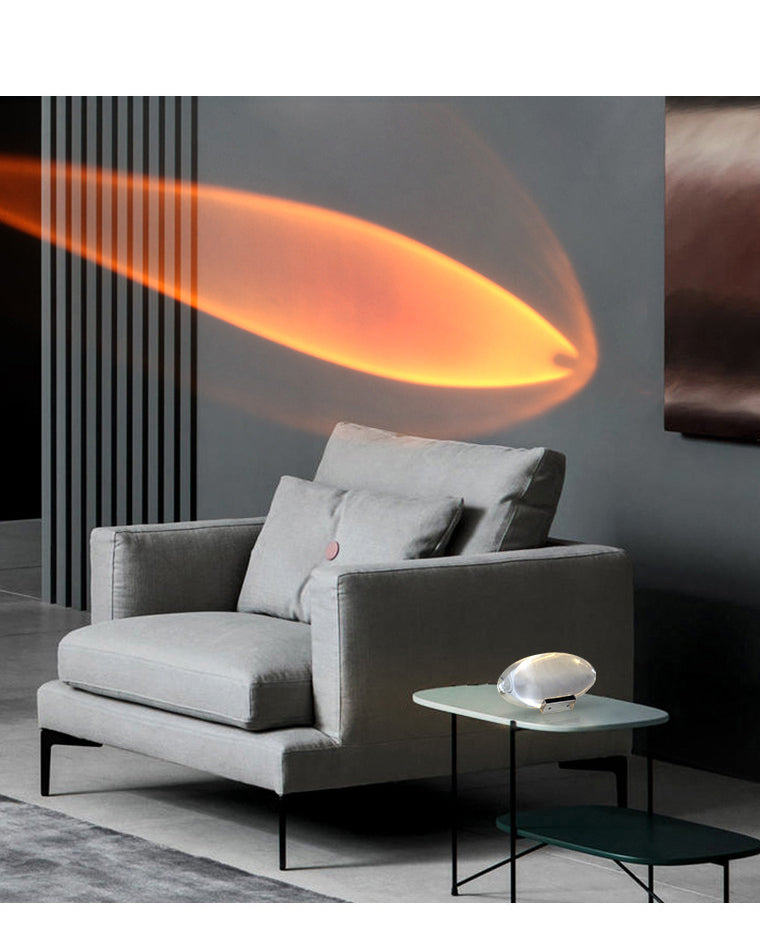 WOMO Star Projector Glass Table Lamp-WM8000