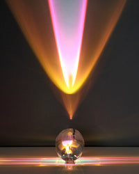 WOMO Star Projector Glass Table Lamp-WM8000