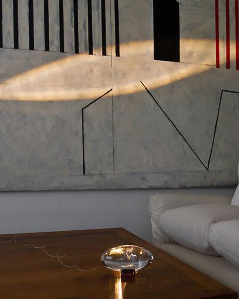 WOMO Star Projector Glass Table Lamp-WM8000