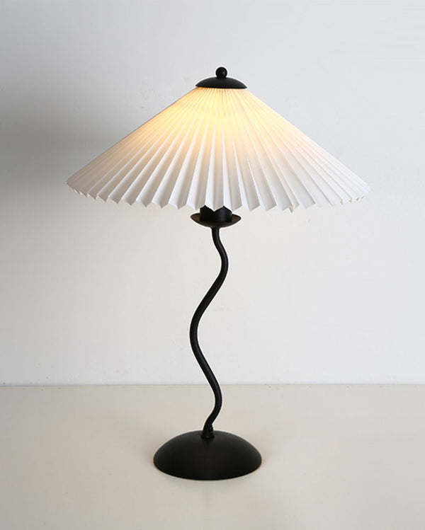 WOMO Wavy Pleated Table Lamp-WM8001