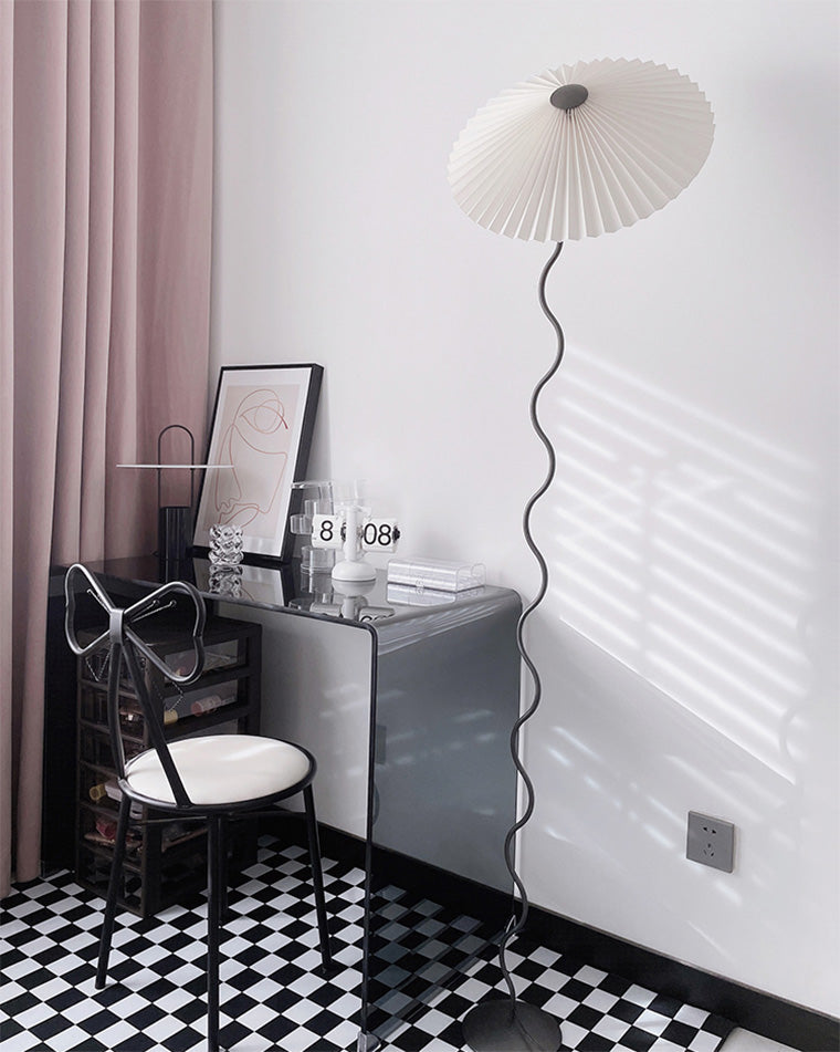 WOMO Wavy Pleated Table Lamp-WM8001