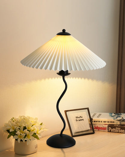 WOMO Wavy Pleated Table Lamp-WM8001