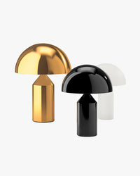 WOMO Dome Metal Mushroom Table Lamp-WM8002