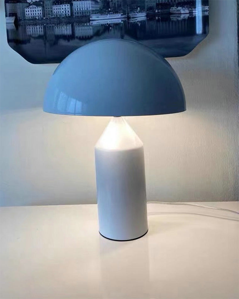 WOMO Dome Metal Mushroom Table Lamp-WM8002