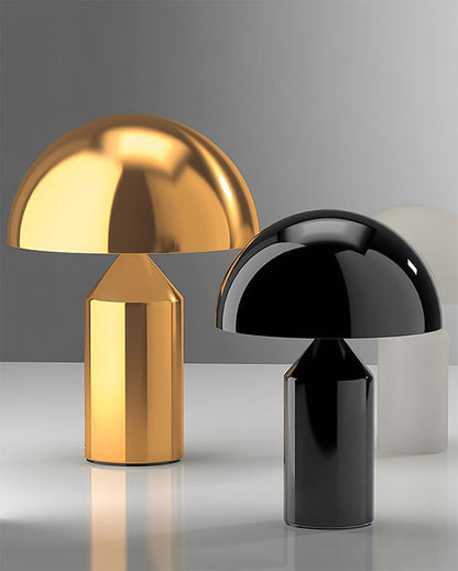 WOMO Dome Metal Mushroom Table Lamp-WM8002