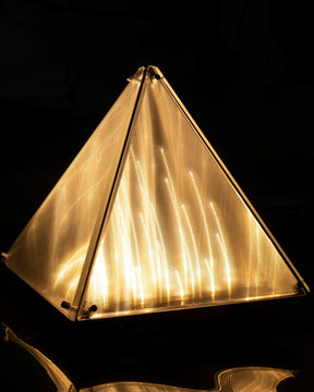 WOMO Pyramid Night Table Lamp-WM8005