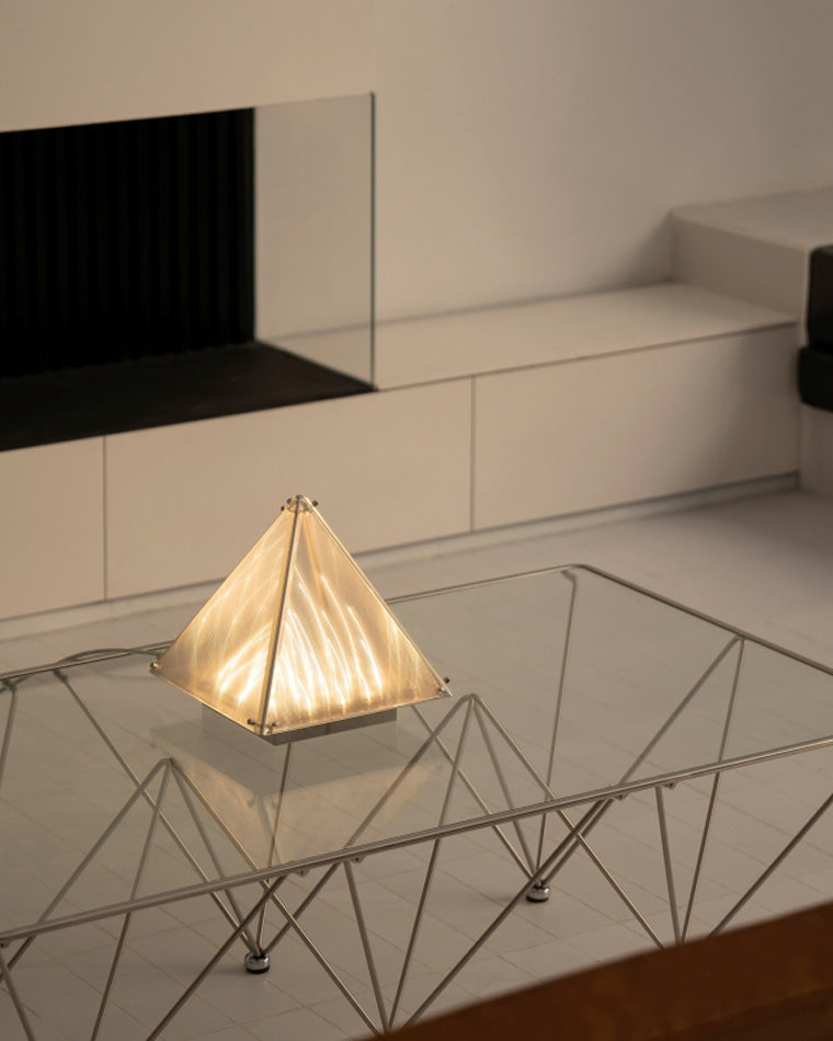 WOMO Pyramid Night Table Lamp-WM8005